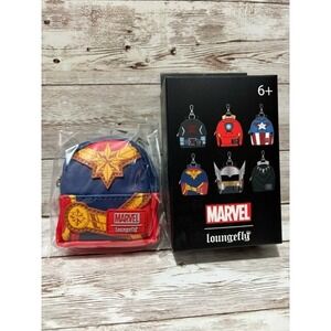Captain Marvel - Marvel Loungefly Mini Backpack Keychain Avengers